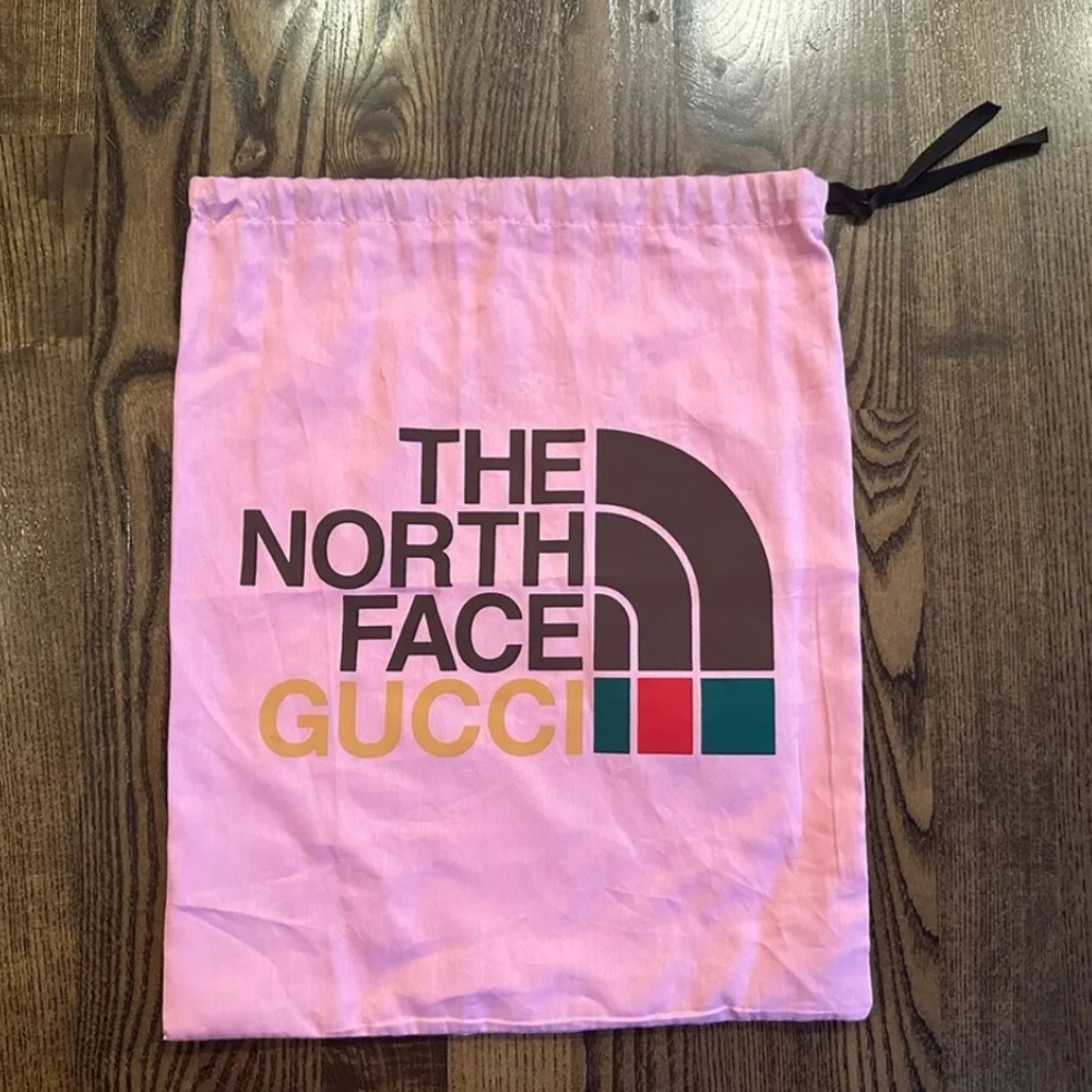 Authentic GUCCI x THE NORTH FACE Dustbag 16” x 12.5”